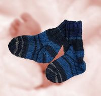 Handgestrickte Wollsocken, Wollsocken für Babys, handgestrickt, warme Füße durch handgestrickte Socken